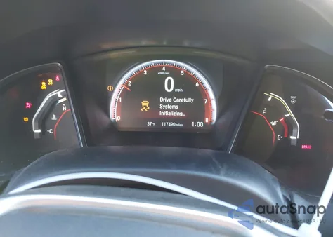 2019 Honda Civic Si z USA, uszkodzony, nr VIN 2HGFC1E57KH703252